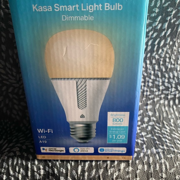 Other - Kasa Smart Light Bulb - Dimmable Wi-Fi LED